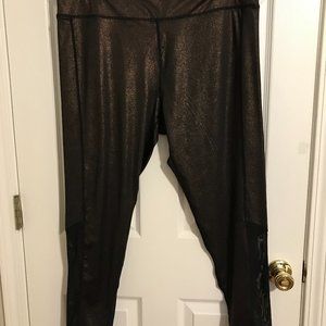 Womens Athleticwear Performance Legging, Size XXL Average